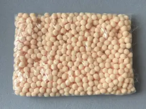 Бусины текстильные люкс - 1.5см (1000шт)