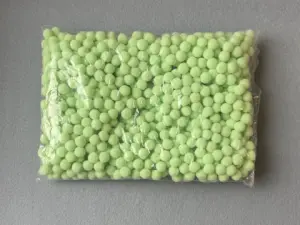 Бусины текстильные люкс - 1.5см (1000шт)