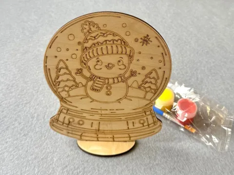 Набір для творчості дерев'яні розмальовки # 44