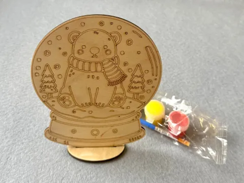 Набір для творчості дерев'яні розмальовки # 45