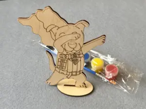 Набір для творчості дерев'яні розмальовки # 48