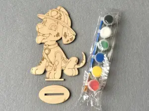 Набор для творчества деревянная раскраска # 49