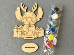 Набір для творчості дерев'яні розмальовки # 50