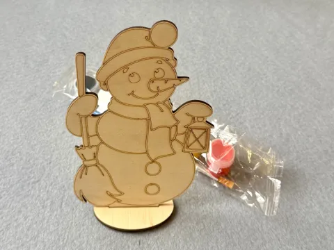 Набір для творчості дерев'яні розмальовки # 51