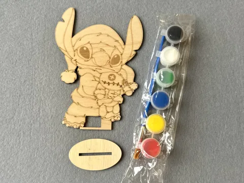 Набір для творчості дерев'яні розмальовки # 52