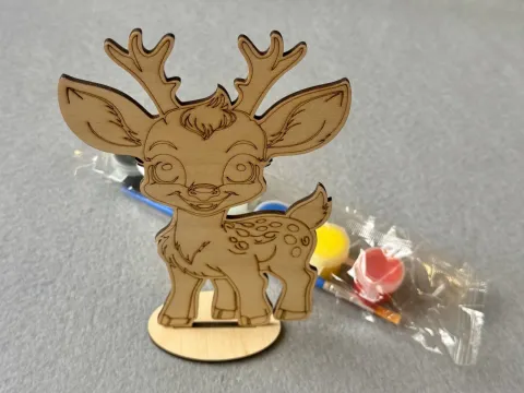 Набір для творчості дерев'яні розмальовки # 54