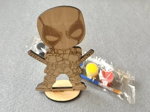 Набір для творчості дерев'яні розмальовки # 66