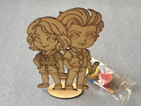 Набір для творчості дерев'яні розмальовки # 68