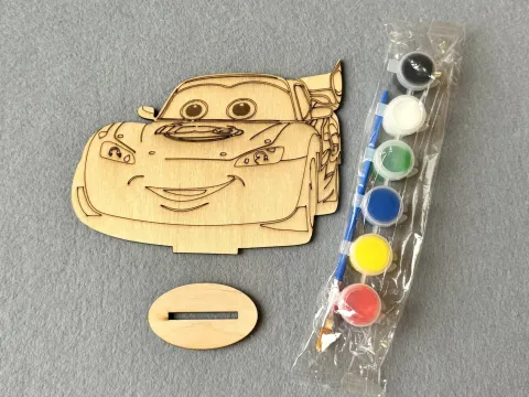 Набір для творчості дерев'яні розмальовки # 87