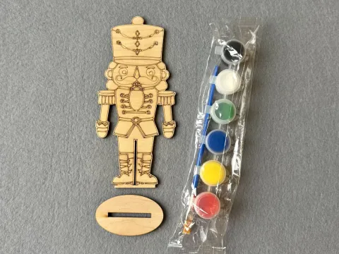 Набір для творчості дерев'яні розмальовки # 91