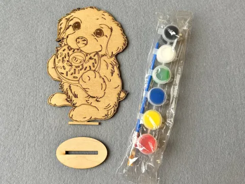 Набір для творчості дерев'яні розмальовки # 99