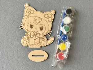 Набор для творчества деревянная раскраска # 102