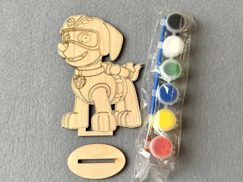 Набір для творчості дерев'яні розмальовки # 104