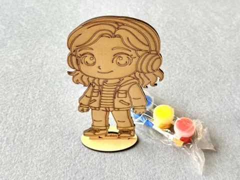 Набір для творчості дерев'яні розмальовки # 106