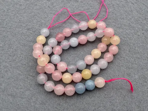 Кварц (Морганіт) - 8мм