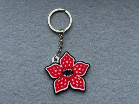 Брелок Демогоргон надруковано на 3Д принтері