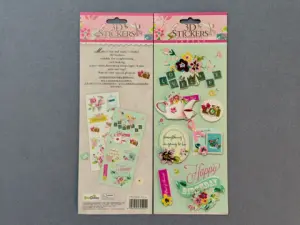 Набір 3D наклейки " Теплі почуття "