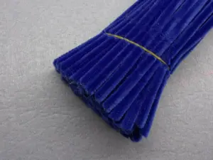 Синельний дріт 1 уп (90 шт) - Синій електрик