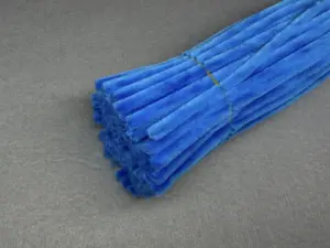 Синельний дріт 1 уп (90 шт) - Блакитний