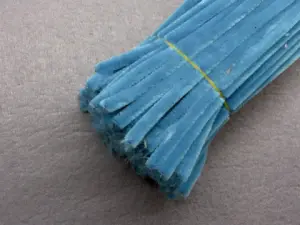 Синельний дріт 1 уп (90 шт) - Бірюзово-блакитний