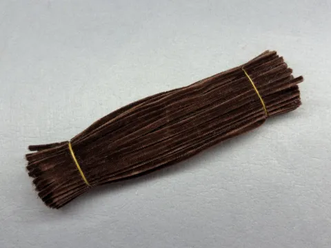 Синельная проволока 1 уп (90 шт) - Тёмно коричневый