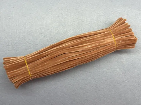 Синельная проволока 1 уп (90 шт) - Бежевый