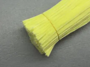 Синельний дріт 1 уп (90 шт) - Ніжно жовтий