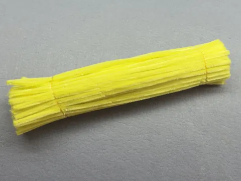 Синельний дріт 1 уп (90 шт) - Жовтий