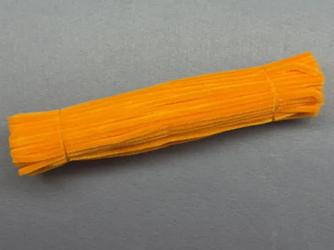 Синельний дріт 1 уп (90 шт) - Мандариновий