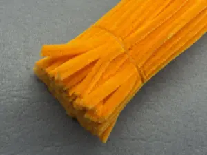 Синельний дріт 1 уп (90 шт) - Мандариновий