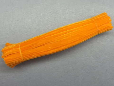 Синельная проволока 1 уп (90 шт) - Светло оранжевый