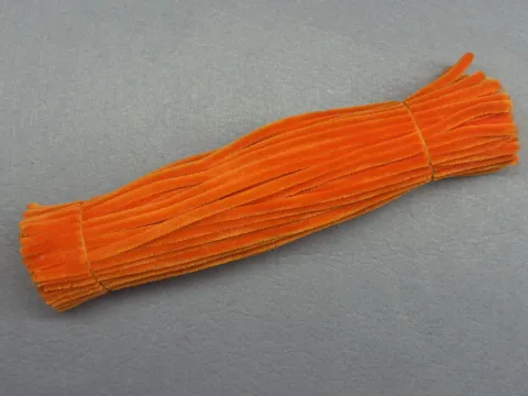 Синельная проволока 1 уп (90 шт) - Оранжевый