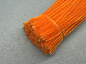 Синельная проволока 1 уп (90 шт) - Оранжевый